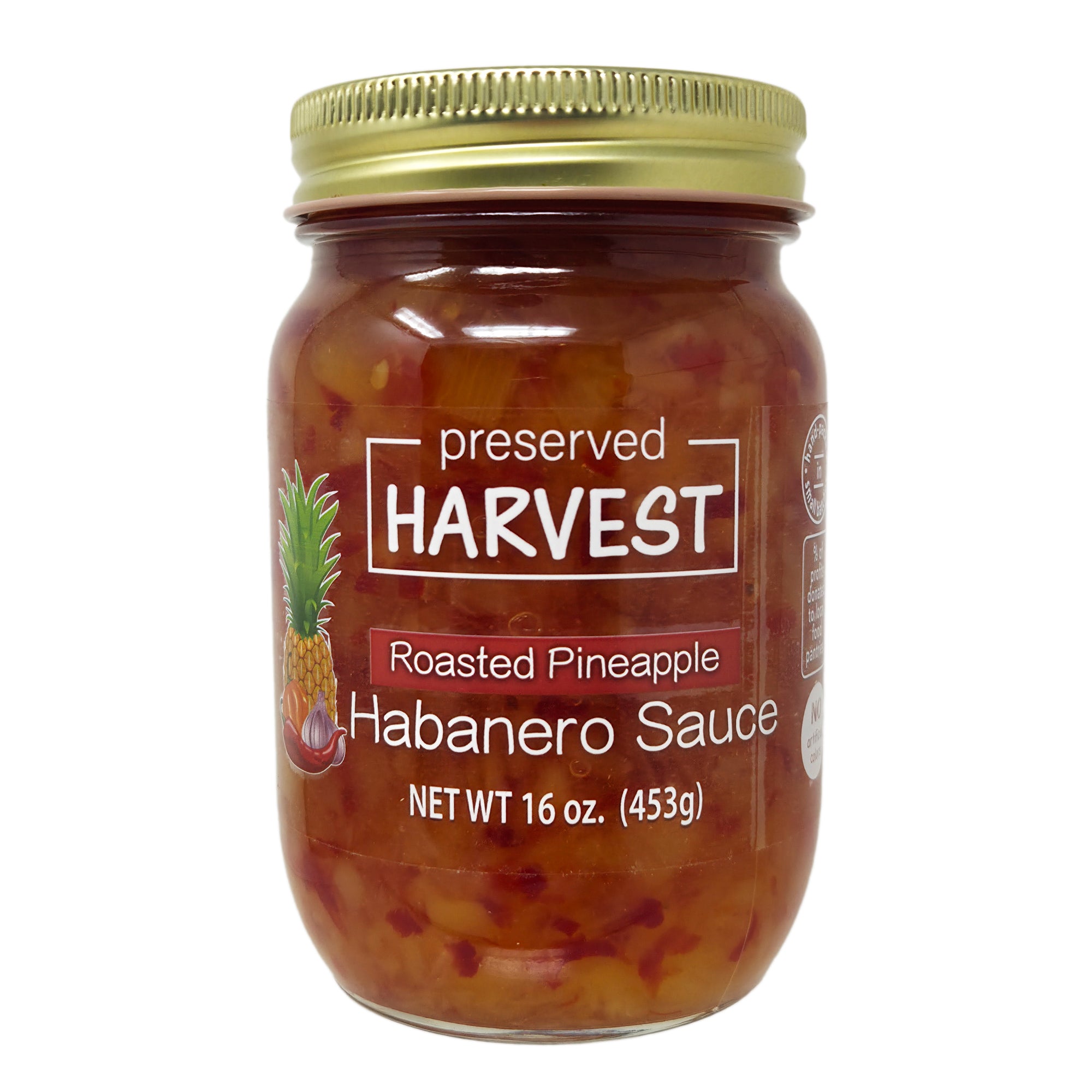 Preserved Harvest Roasted Pineapple Habanero Sauce - 16oz
